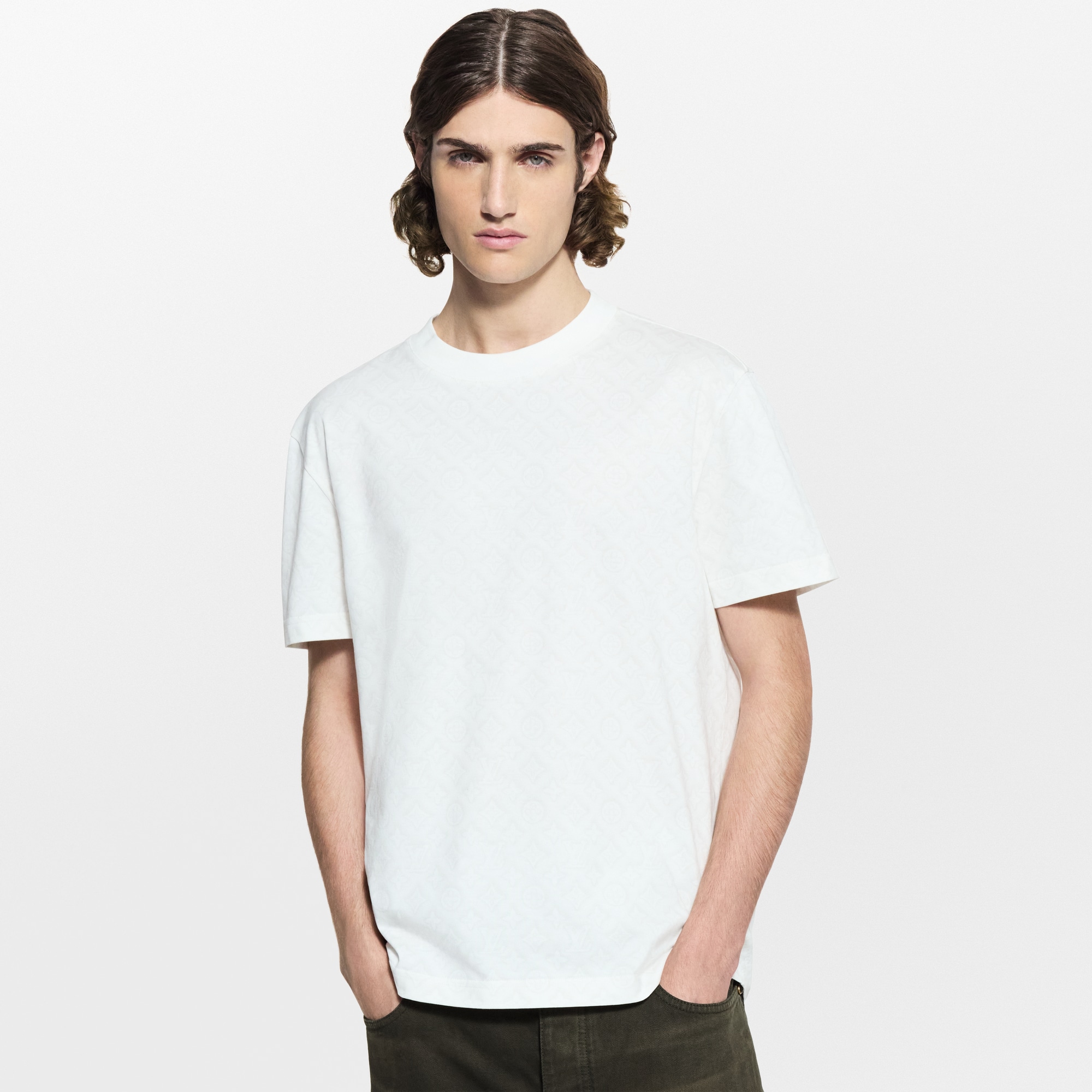 Monogram Short-Sleeved T-Shirt - Men - Ready-to-Wear | LOUIS VUITTON ®
